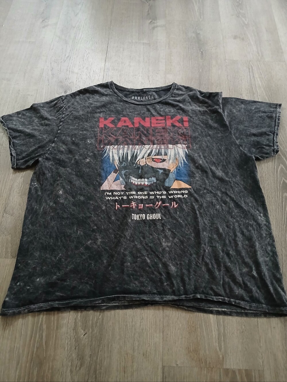 Tokyo Ghoul Kaneki Graphic Tee - Black